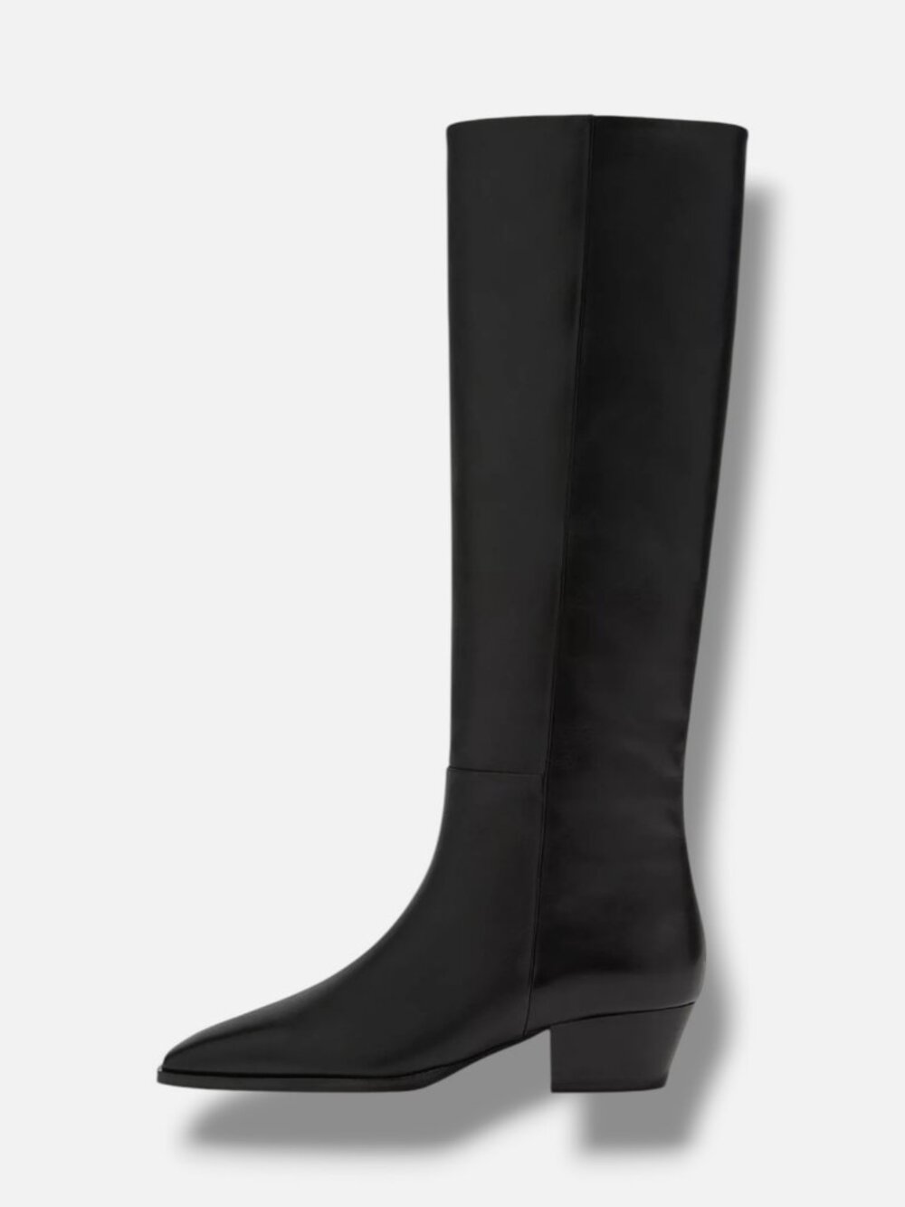 Aeyde Women's Black Medea Knee-High Boots Shoe Size 41
